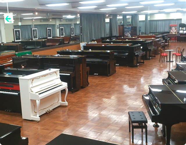 静岡県西部（浜松・磐田地区）最大級のピアノ専門店
